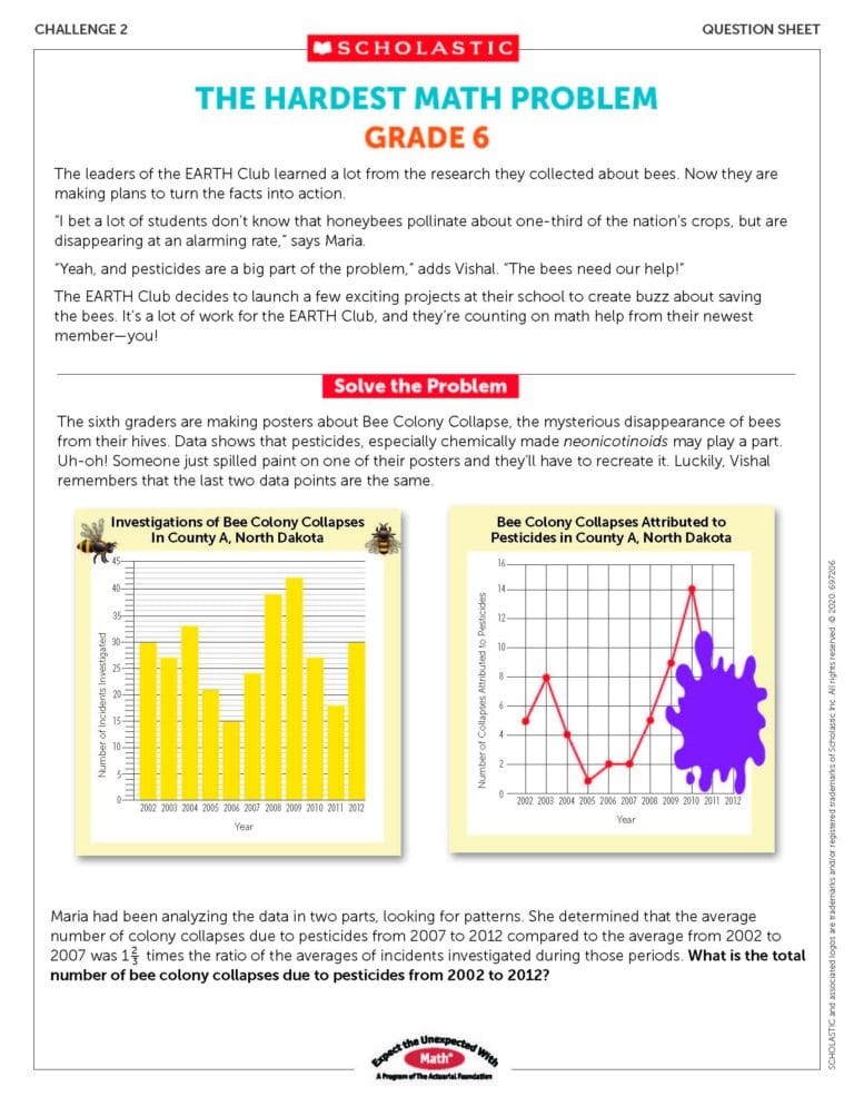 Hardest Math Problem Student Contest - The Actuarial Foundation